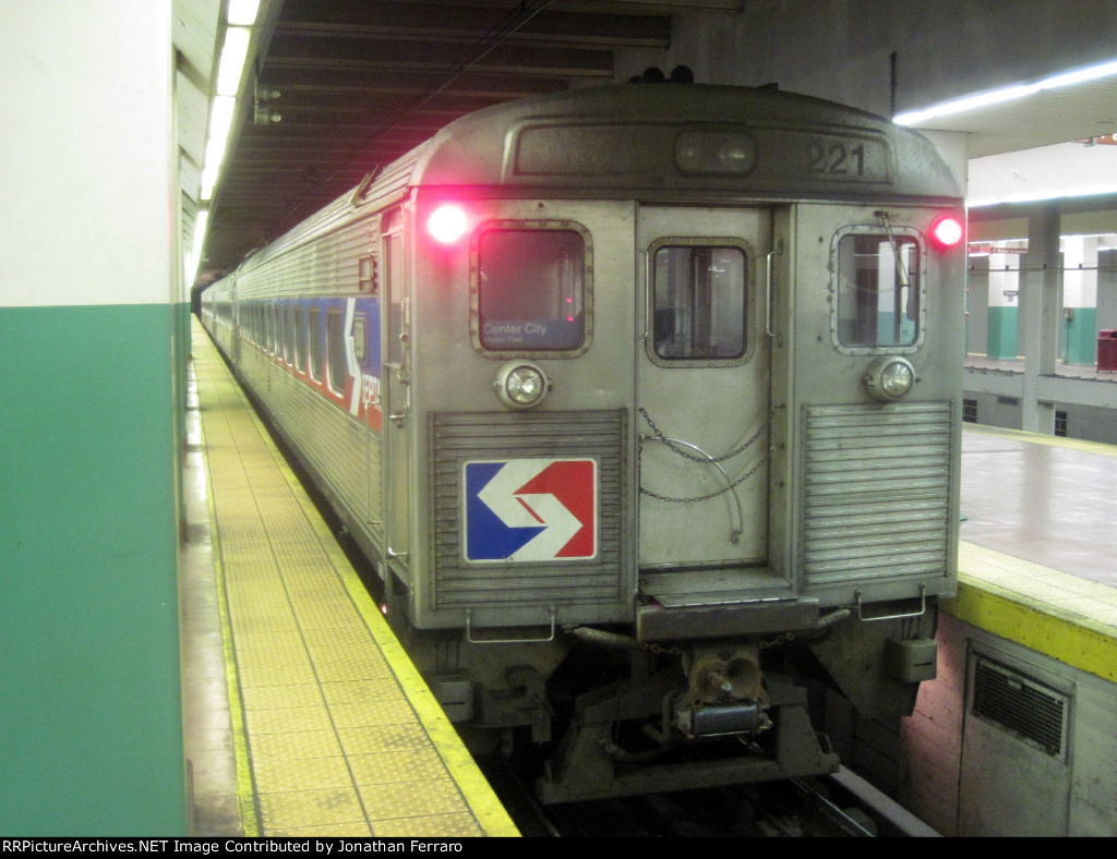 Departing Suburban Station